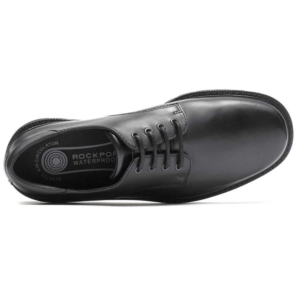 Rockport Mens Oxfords Black - Northfield Waterproof - UK 091-SGHXPT